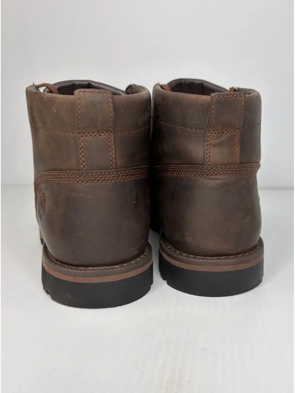 Timberland Grantly Chukka Ankle Boots Men's Size 13 Dark Brown Leather Moc Toe